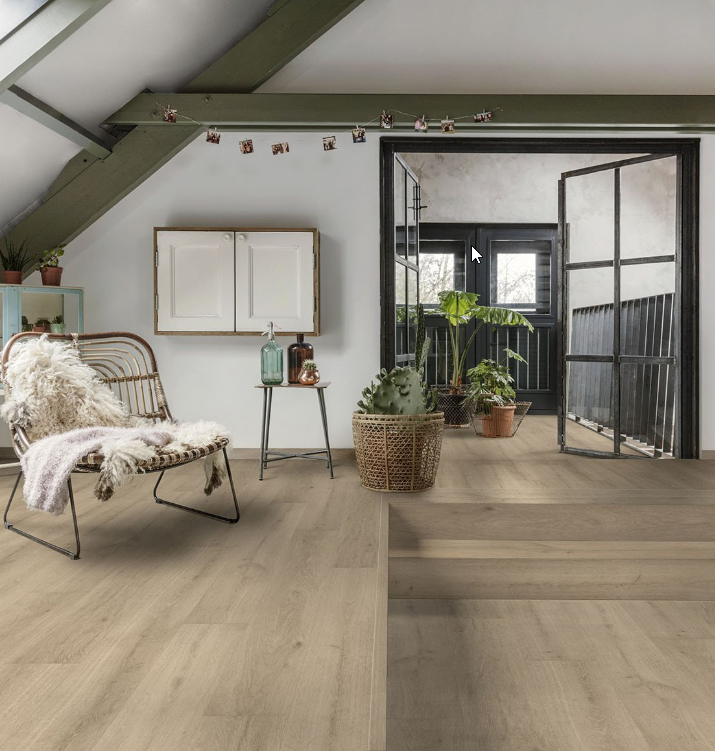 PVC click vloer in smalle planken bij MoreFloors